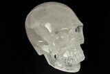 Realistic, Polished Quartz Crystal Skull #199596-1